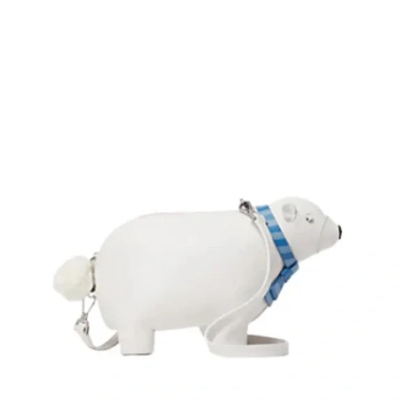 Kate Spade ARCTIC FRIENDS POLAR BEAR CROSSBODY BAG - Picture 5 of 8